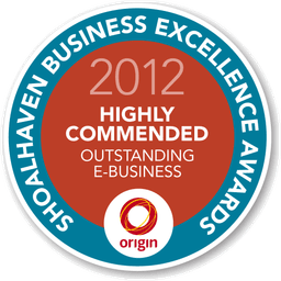 2012 Shoalhaven Business Excellence Awards Highly Commended - Outstanding E-Business
