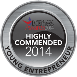 2014 Shoalhaven Business Awards - Highly Commended, Young Entrepreneur