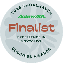 2026 Shoalhaven Business Awards Finalist - Excellence in Innovation