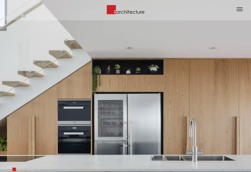Website design for iarchitecture, Shoalhaven